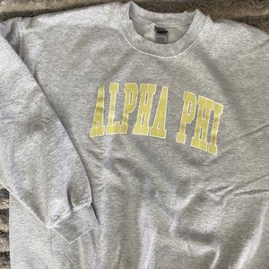 Alpha Phi crewneck